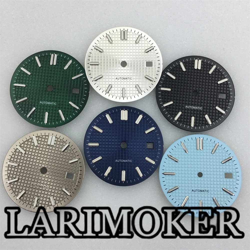 

LARIMOKER 31mm watch dial luminous fit NH35 ETA 2836 2824 Mingzhu DG2813 3804 Miyota 8205 8215 821A movement