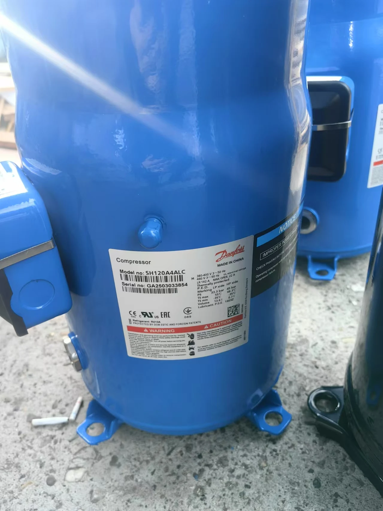 Hot Hot Selling MTZ64HM4CVE Danfos Compressor Refrigeration Unit Accessories