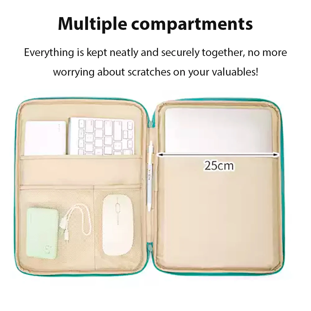 Waterproof Tablet Handbag For Ipad Mini5 6 Air4 5 Pro11 Dust-Proof Ipad Case For Xiaomi Lenovo Samsung Huawei Tablet Accessories