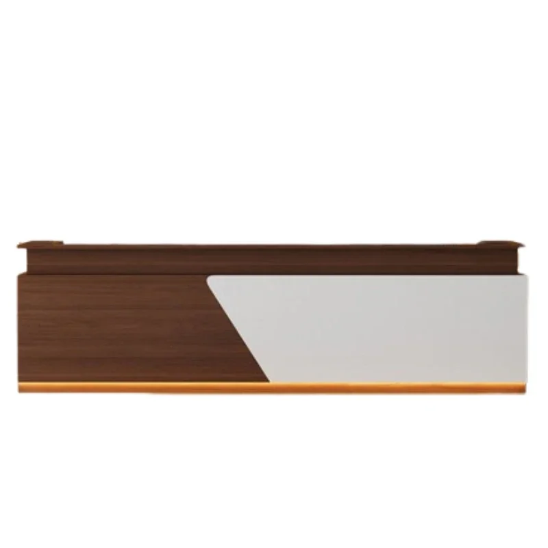#Nordic Beauty Reception Desk Luxury Vintage Office Reception Desk Modern Display Trendy Salon Bancone Commercial Furniture