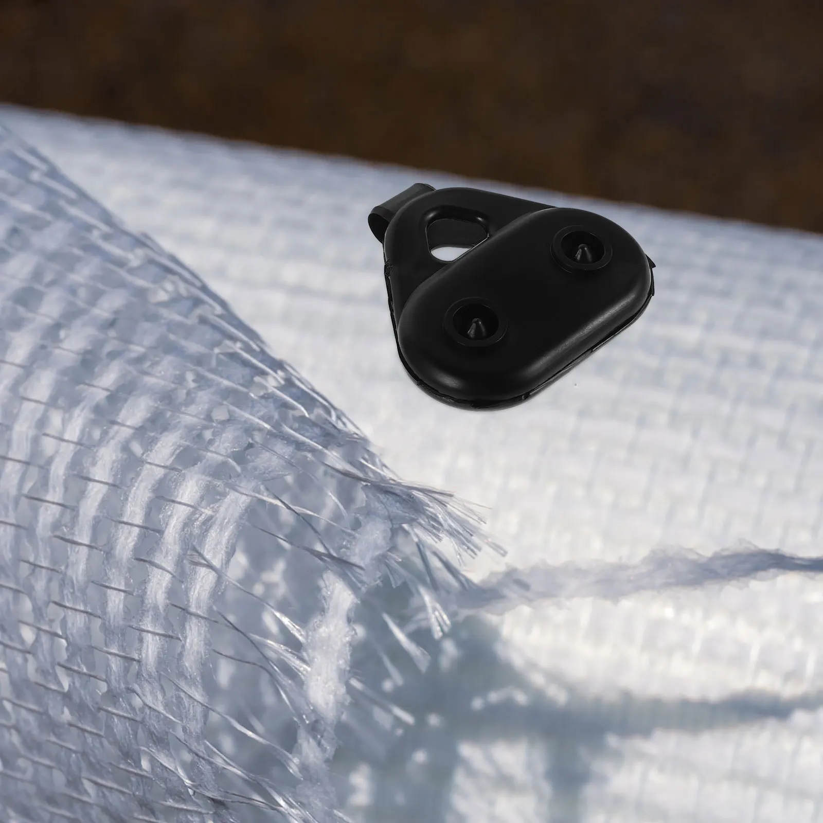 Clips de fixation pour filet d'ombrage, 20 pièces, Clips de fixation pour dossier en tissu remplaçables pour filets pare-soleil Abs