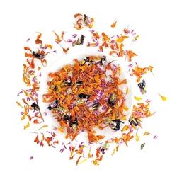 Natural Dried Flower Petals Pop Bridal Shower Birthday Party DIY Decoration Biodegradable Marigold mixed dried petals Confetti