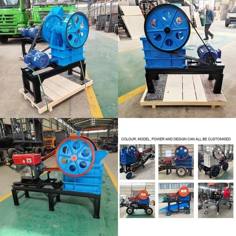 Small Mobile Jaw Crusher with Feeder