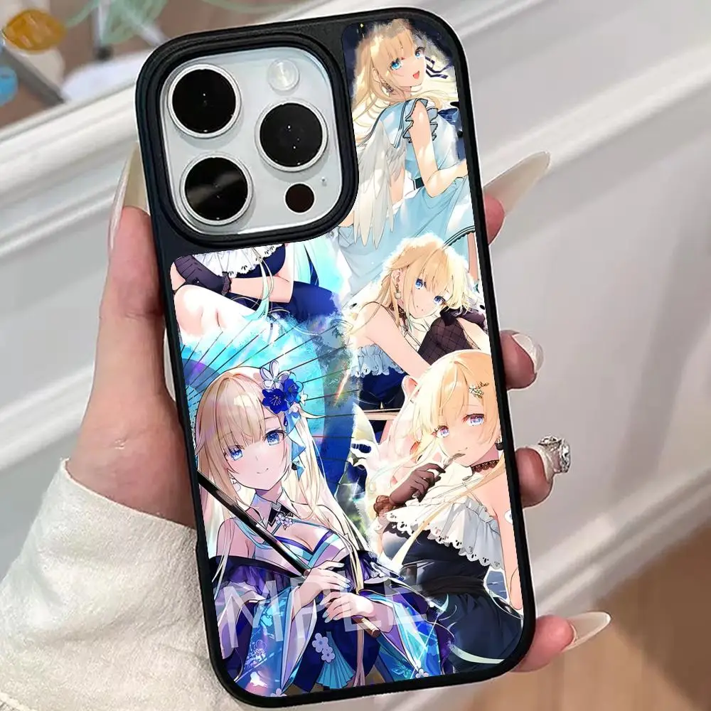 

Чехол для телефона Vtuber Aizawa Ema для iPhone 17 16 15 14 13 12 11 Air Pro Max Plus, матовый, цветной, роскошный, красивый