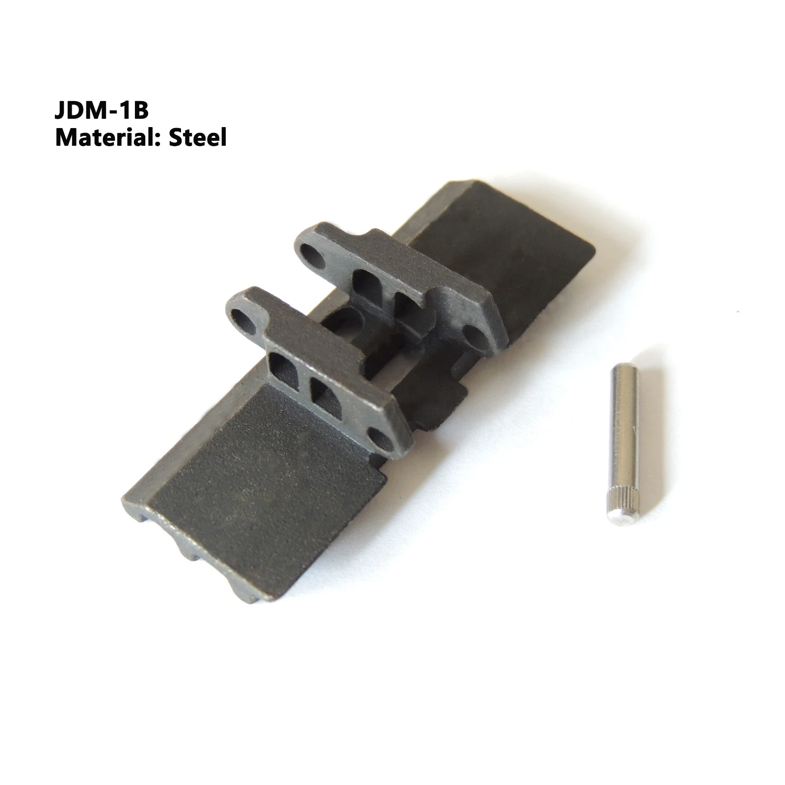 JDM-1A/B 시뮬레이션 금속 워킹 트랙 링크 키트 1/14 RC 유압 굴삭기 트랙 JDM-1 JDM-106 RC 굴삭기 모델 부품 장난감