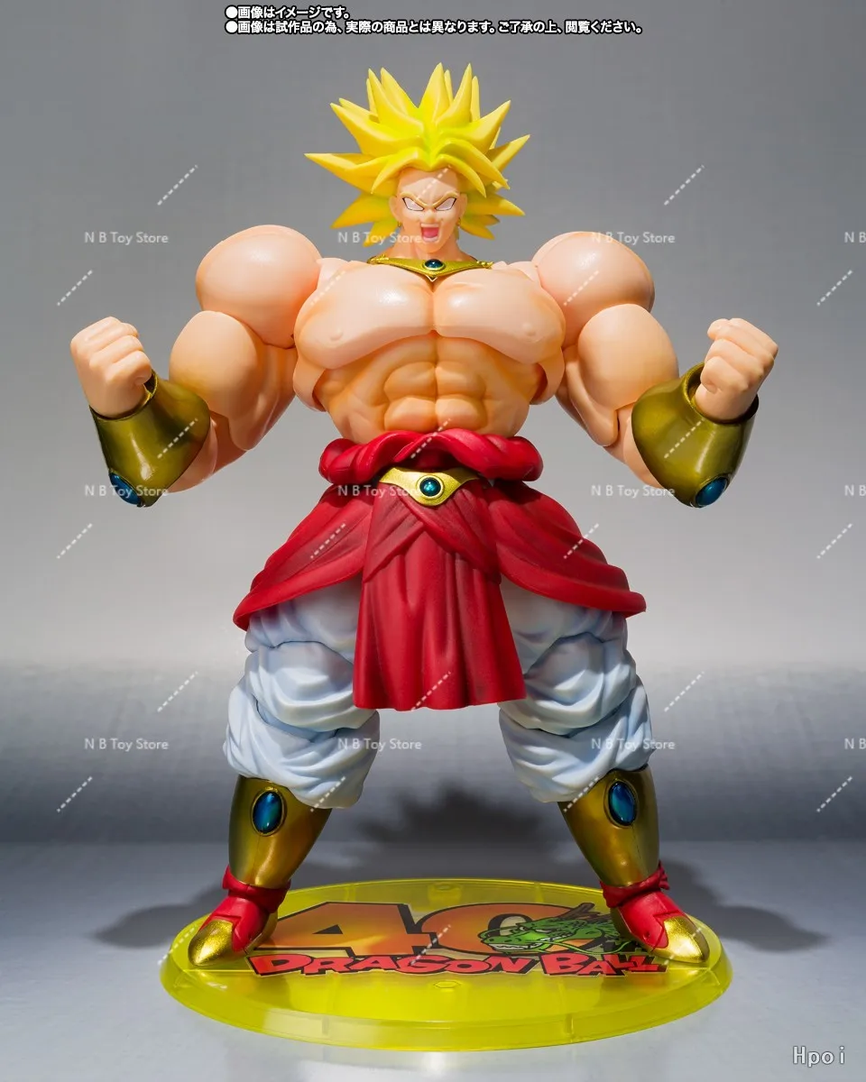 En Stock BANDAI Boîte D'origine S.H.Figuarts Dragon Ball Broly Gula No. 40 SHF figurine modèle jouet Collection cadeau