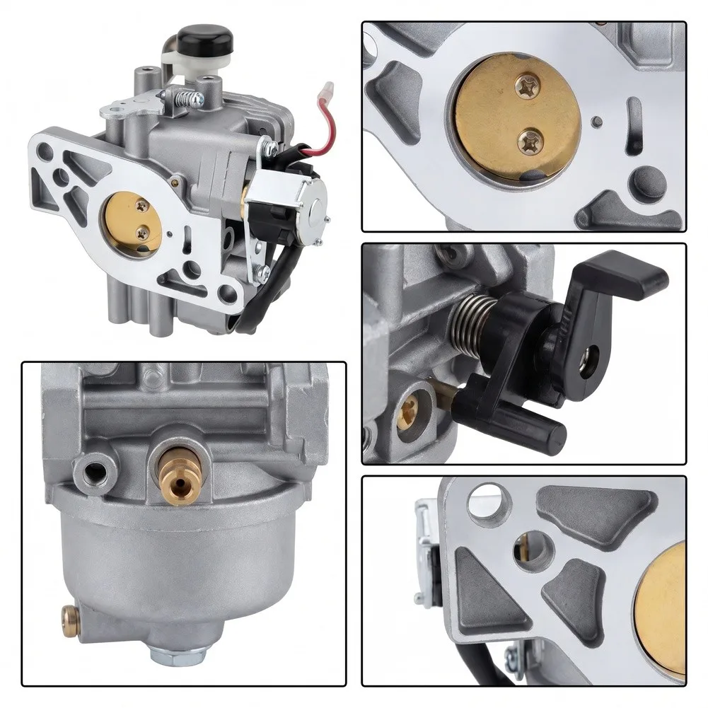 CH18 Carburetor Kit for CH20 CH22 Engine Models Compatible with Lawn Mower Garden Trimmer Blower Outdoor Machinery 7 Pieces