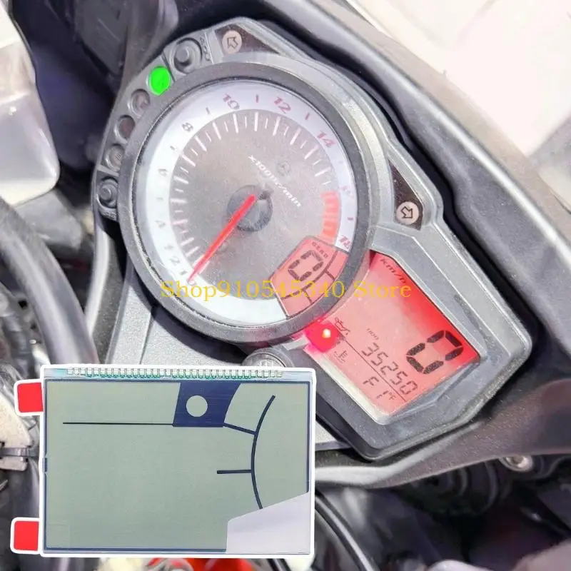 U2JA Dashboard LCD Display Panel for GSXR1000 K8, Motorcycle Instrument Screen for Display Repair, Cluster Service, and Daily