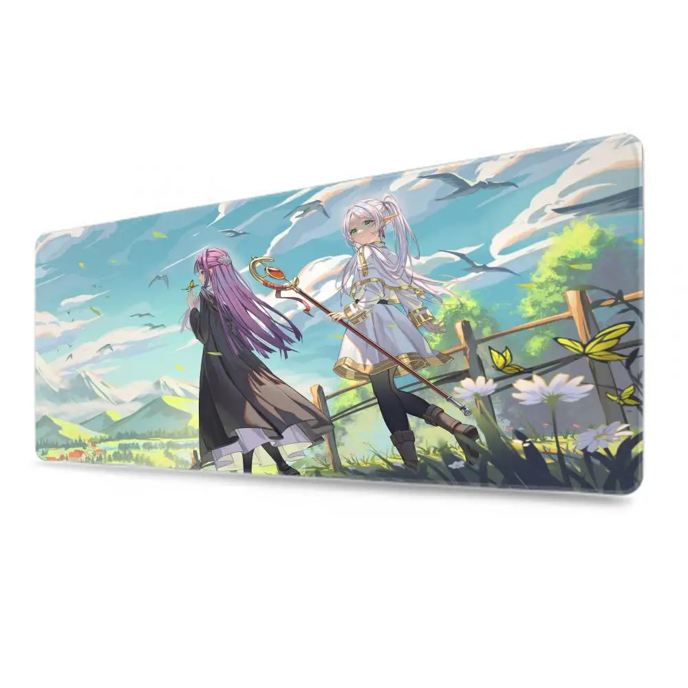 Sousou No Frieren Beyond Journey's End Frieren Mouse Pad Laptop Fern Himmel Mousepad PC Anime Custom Mouse Mat Desk Mat Carpet