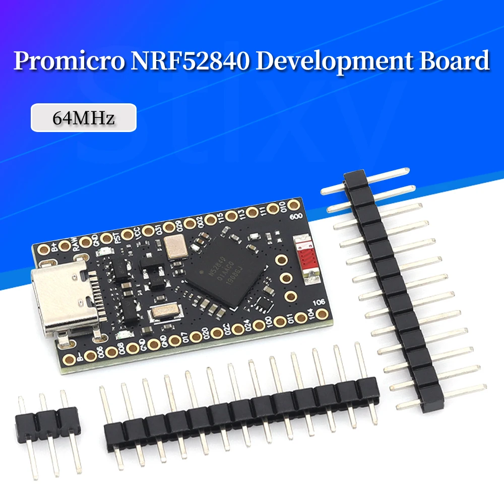 NRF52840 Development Board Compatible With Nice Nano V2.0 Bluetooth-compatible Charging Management Pro Micro