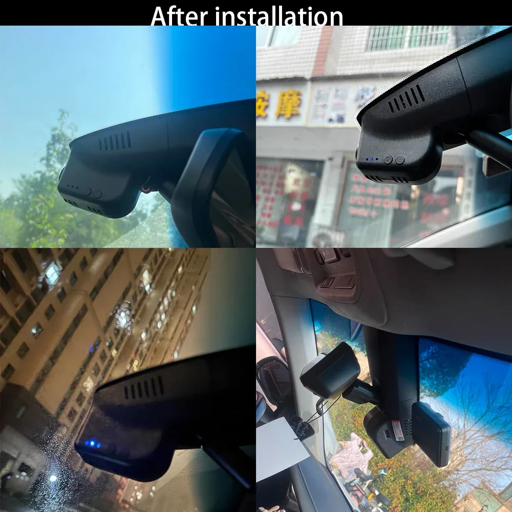 ZJCGO 4K DVR داش كام واي فاي الجبهة الخلفية كاميرا 24h رصد لكاديلاك ATS V ATS-V 2012 2013 2014 2015 2016 2017 2018 2019