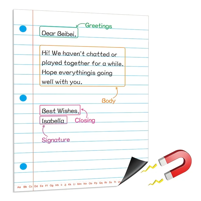 Giant Magnetic Whiteboard Paper - Large 18x24 Inch Magnetic Writing Board with Magnetic Backing, Used for Teaching, Blackboard