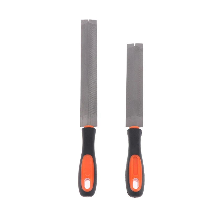 6/8Inch Diamond Rhombic Saw File Triangle Metal File Bearing Steel Wood Rasp for Sharpening Saw Blade Woodworking Tools