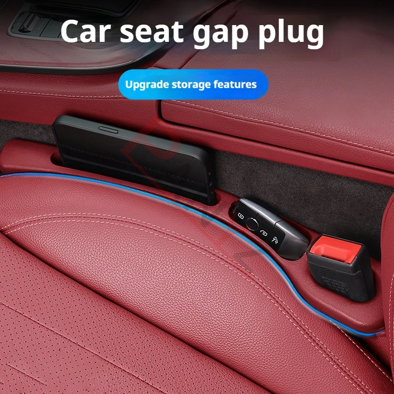 Car Seat Gap Filler Side Seam Plug Strip with Groove Leak-proof Filling Strip For Peugeot 206 207 307 308 208 3008 508 2008 5008