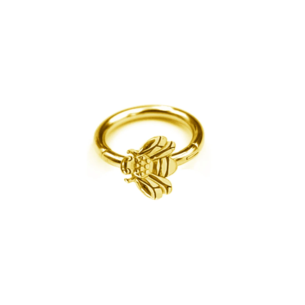 Conch Piercing Bee Earring in Stainless Steel