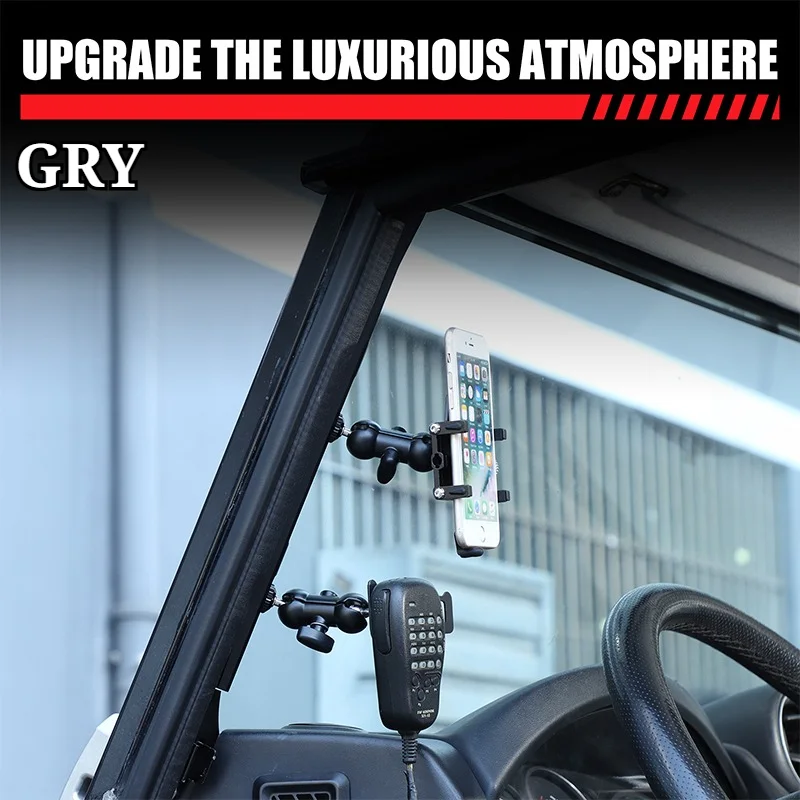 Suporte de celular para montagem no A-Pillar do carro, suporte para câmera GoPro, para Land Rover Defender 90 110 130 2004-2018, acessórios internos.