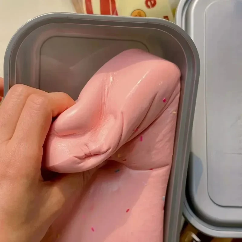 الإبداعية انتعاش بطيء اللعب الصلبة المخاط لينة محاصر كعكة لعب لينة مقلد الخبز العجن مكافحة الإجهاد القلق الإغاثة مكتب لعبة #5