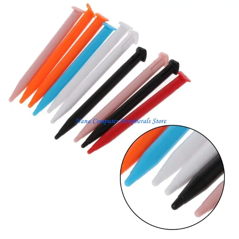 F68C 10pcs/lot plástico para toques caneta tela para consoles LL Acessórios para lápis segurança