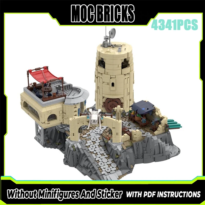 

Exquisite New Product MOC Building Blocks Planet Scene Model Outpost Guard Base Technology Modular Children's Toy DIY Assembly