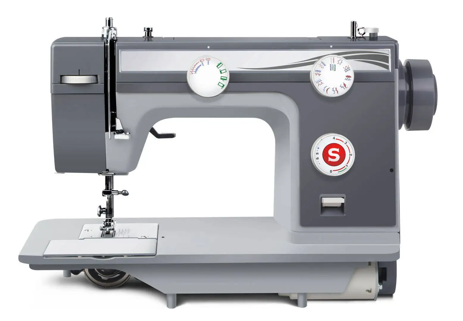 Sewing Machine 984 Metal Shell Eat Thick Type 90W Multi-functional Household Electric Desktop with Lock Edge
