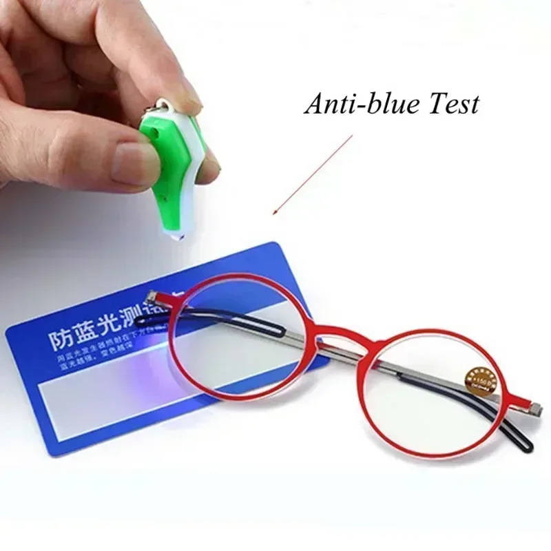 Anti Blue-ray Universal Ultra-thin Reading Glasses for Men and Women To Send Portable Mobile Phone Glasses Case +1.50 +2.00