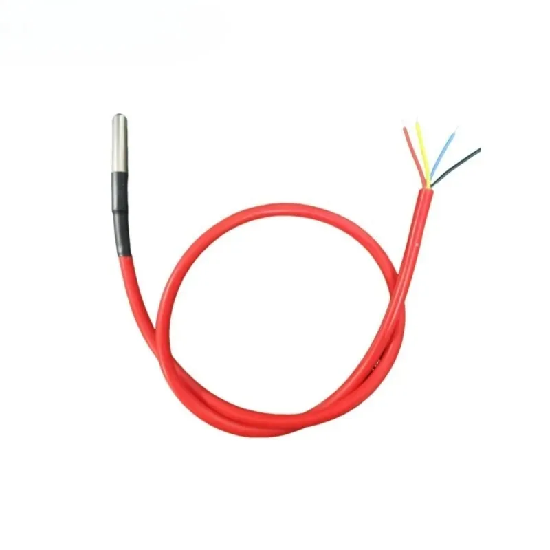 Temperature Sensor RS485 Communication Can Soak in Water High Temperature Sensor 125 Degrees Industrial Grade Modbus-RTU