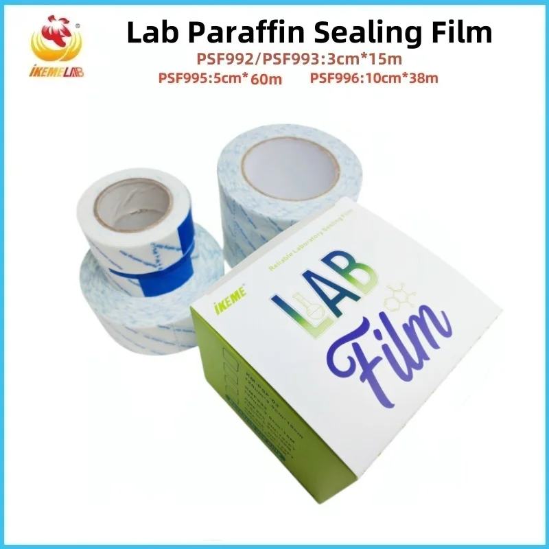 WEIAI Laboratory Sealing Film Waterproof Film Parafilm M Perfume Beakers Conical Flasks Graduated Cylinders 995 Parafilm Roll