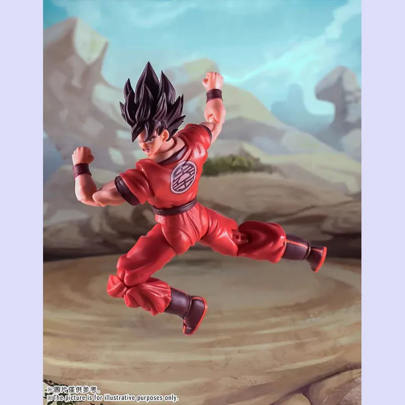 

Demoniacal Fit Dragon Ball Z SHF Son Goku Scarlet Martial Artist 16000 Power Level Collectible Model Decoration