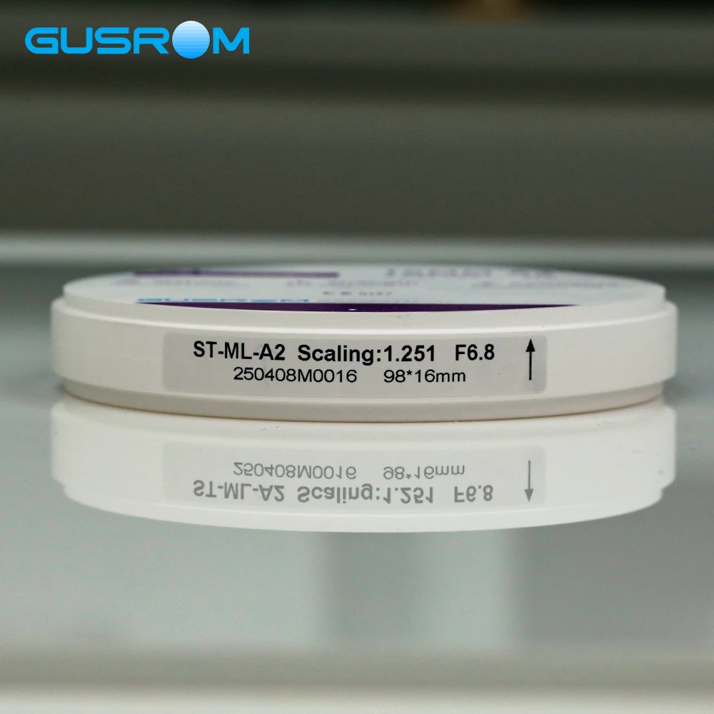 GUSROM ST ML متعدد الطبقات زركونيا كتلة 98 مللي متر قبل الملء الأسنان زركونيا القرص VITA ل CAD/CAM الخلفي تاج جسر مختبر الأسنان #4