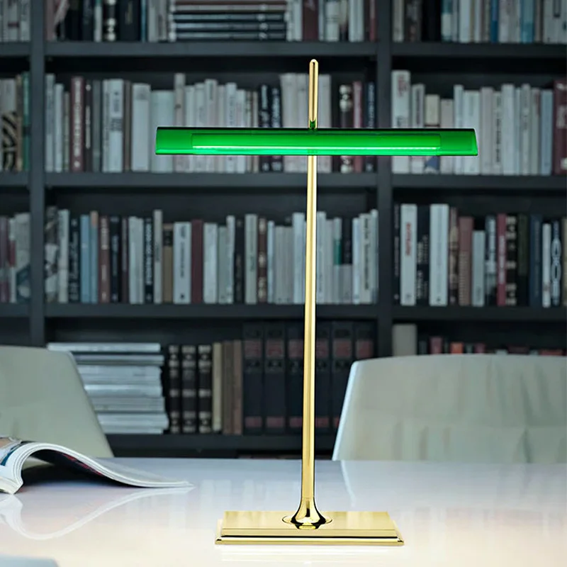 LED Bar Table Lamp Designer Goldman Table Lamp For Bedroom Bedside Living Room Villa Hotel Decor Minimalist Desk Stand lighting