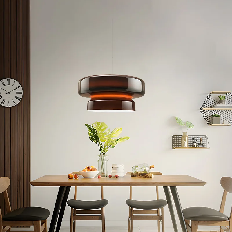 

Nordic postmodern art restaurant cafe club famous star personality color light luxury designer glass chandelier