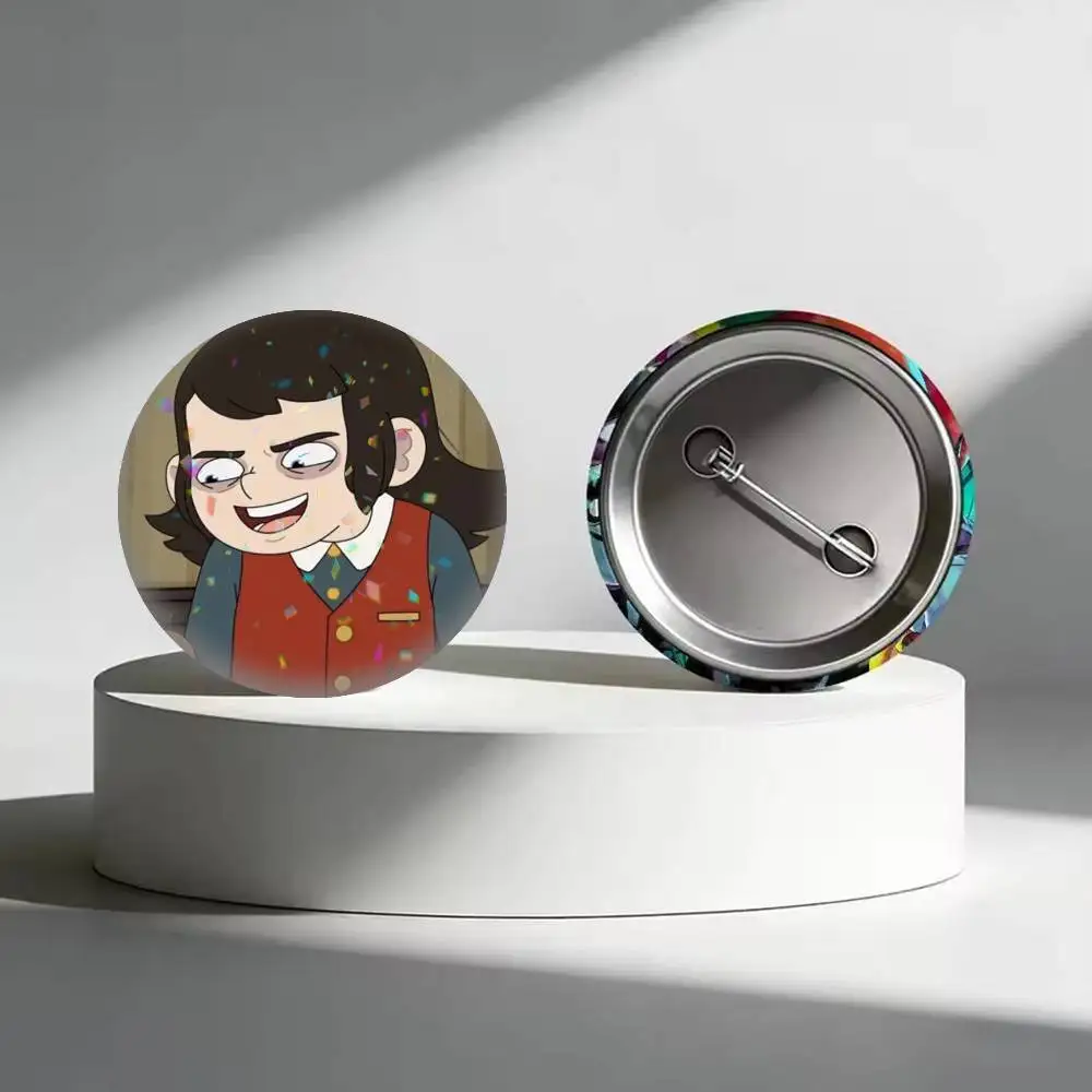 Haunted Hotel for Abaddon  25 32 44 58 75mm Badges Personalized Round Brooches Pins Accessory Gift