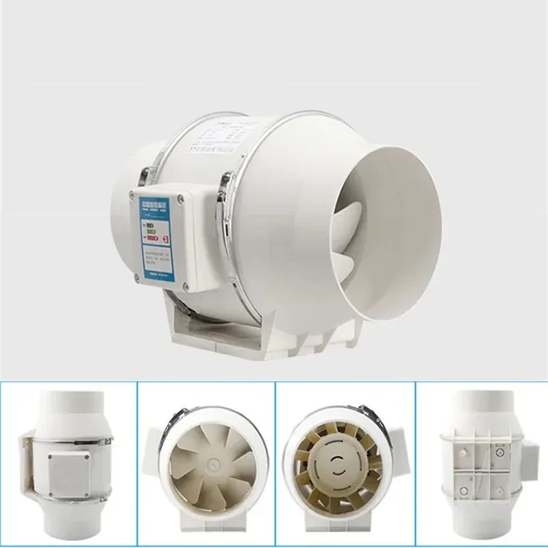 

Вентилятор канальный 220В, 4 дюйма, для ванной, кухни, туалета, с дистанционным управлением, бесшумный, вытяжной, для домашней вентиляции