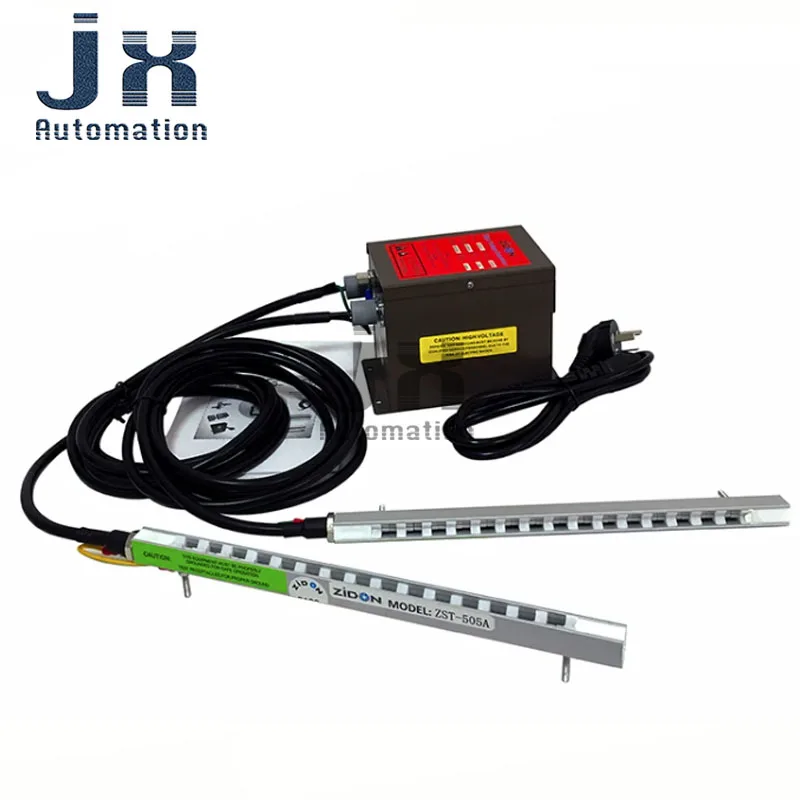 ZST-403A Industrial Static Eliminator ZST-505A Anti-Static Ion Bar for Paper Cutter Textile Laminating Static Removal Device ﻿ ﻿