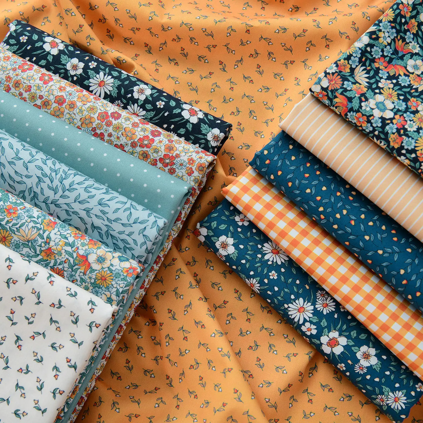 

1/1.5/2/2.5/3 meters of 40-count cotton poplin fabric DIY craft material for sewing clothing accessories Printed sewing fabric