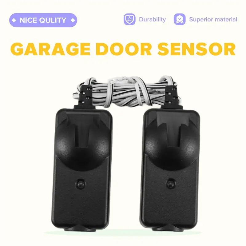 AY14 -2Pcs Garage Door Opener Safety Sensor Eyes Fit For Liftmaster Sears Chamberlain With Brackets