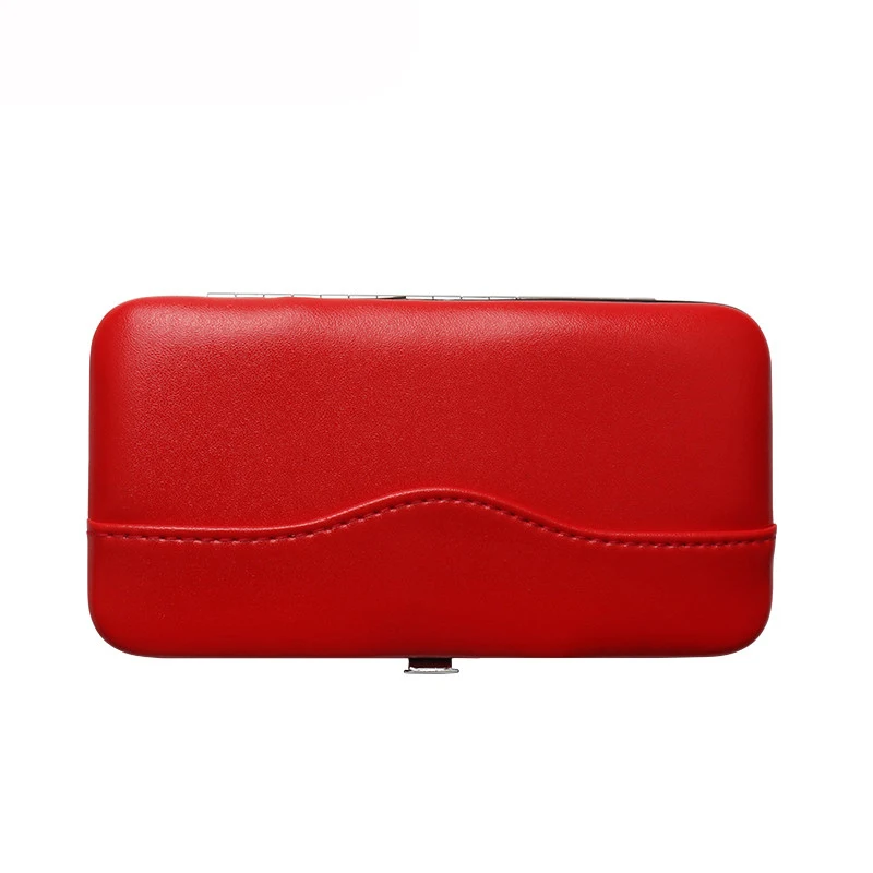 1 stücke Wimpern Verlängerung Pinzette Lagerung Tasche Leder Reise Tragbare Organizer Fall Wimpern Verlängerung Liefert Make-Up-Tools – Detail 6
