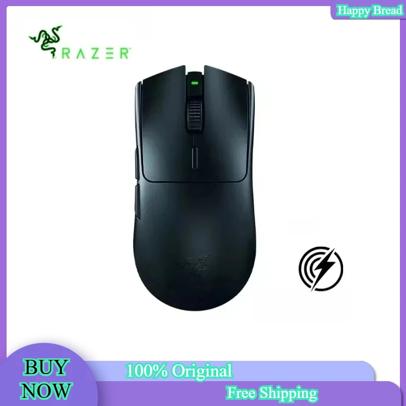 

Razer Viper V3 HyperSpeed Wireless Esports Mouse 82g Lightweight Design Focus Pro 30K Optical Sensor Up to 280 hours of Battery