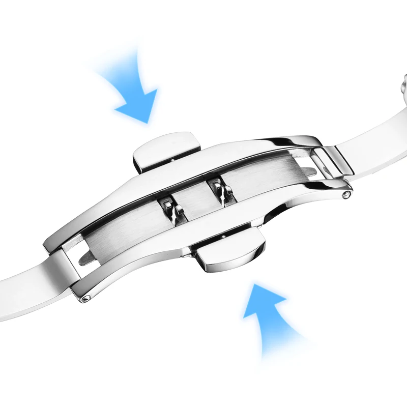 Shanghai Men's Watch Automatic Mechanical Movement 41.33mm All Black Elegant Watch Water Resistant 50m Luminous Classic Watch