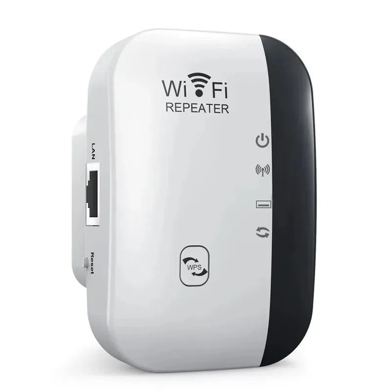 KEBETEME 300Mbps WIFI Repeater Remote Wi-Fi Verstärker 802,11 N WiFi Signal Booster Netzwerk Verstärker Für Home/Office Wireless Repeater 5