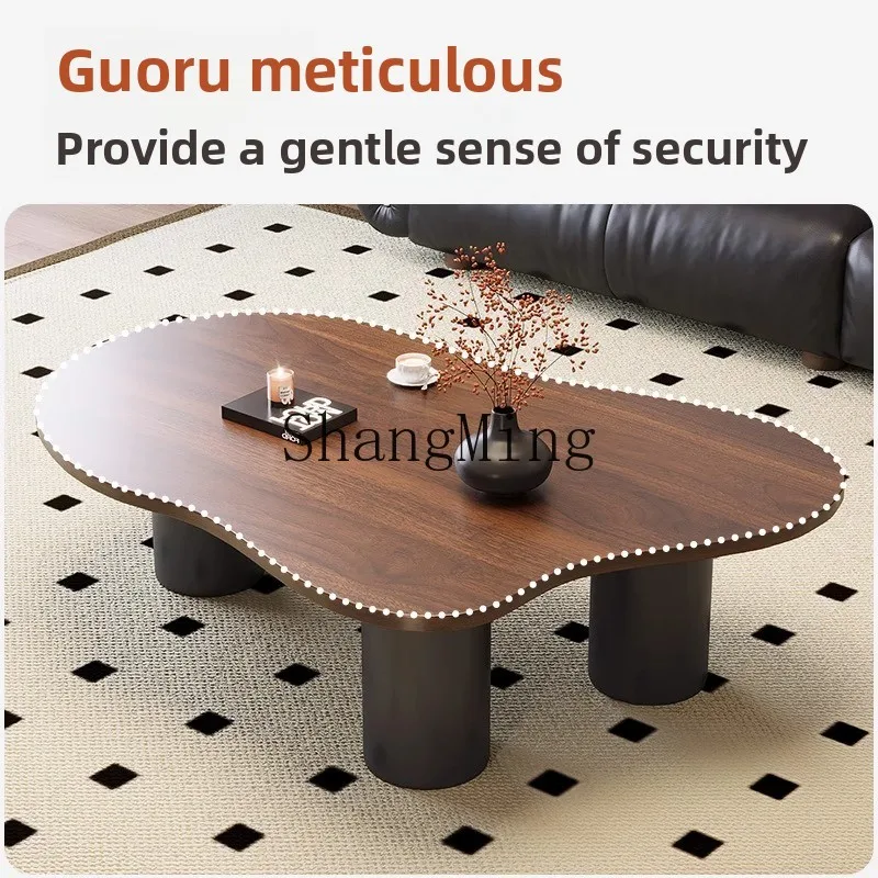 

SM antique cloud coffee table new small apartment living room home light luxury high-end coffee table