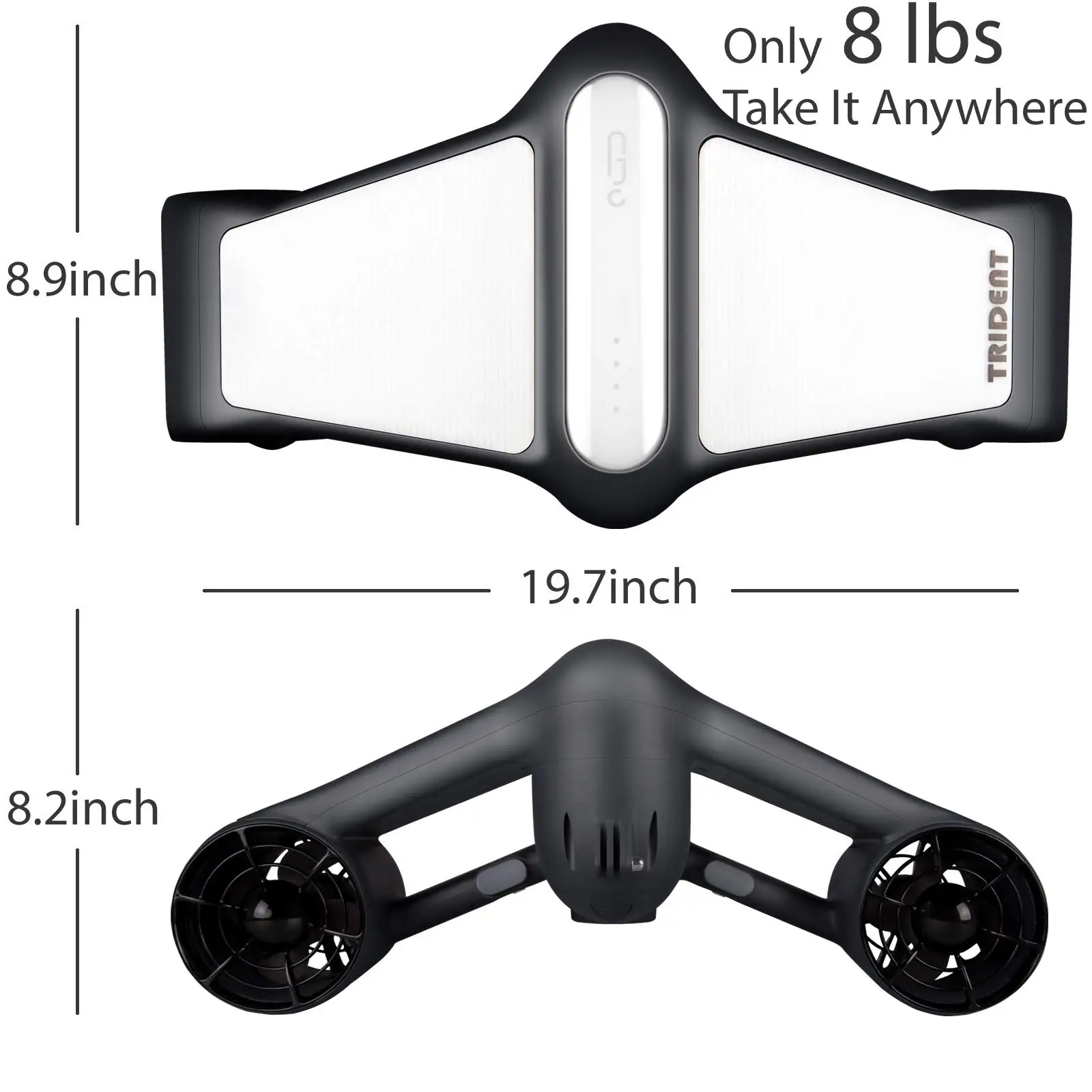 GENEINNO S1 Underwater Scooter Dual Propellers with Smart APP,Sea Scooter Water Sports Swimming Pool Scuba Free Diving