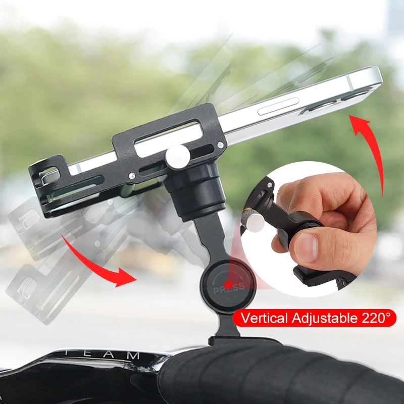 GUB Plus 22 Bicycle Mobile Phone Holder Road Bike One Piece Handlebar Special Holder Multi-functional Expansion Phone Mount