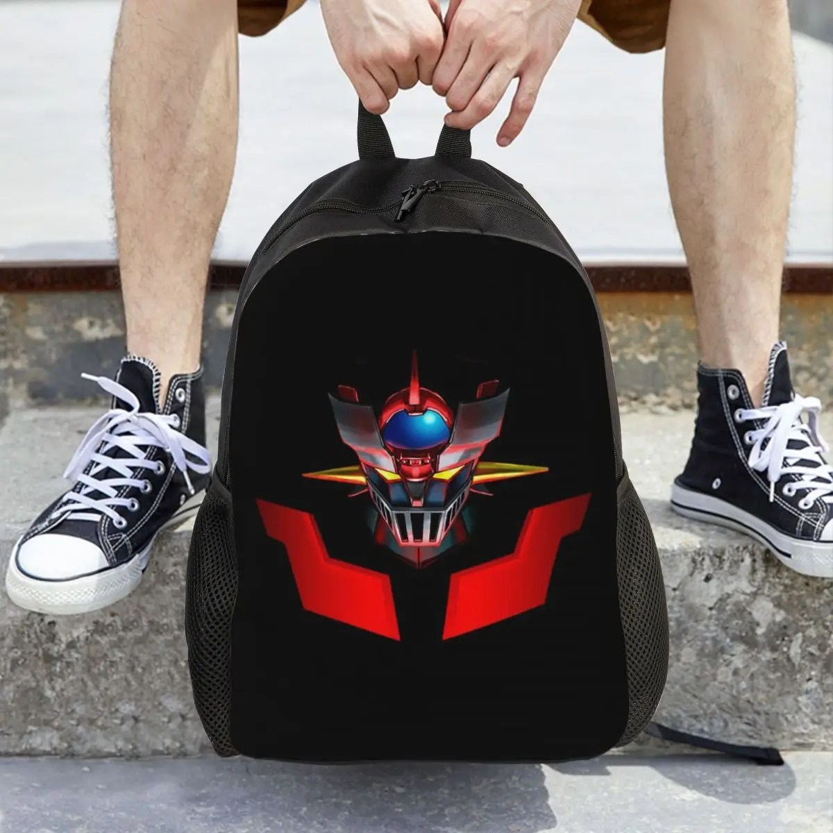 Nordic Mazinger Z аниме НЛО робот диван Grendizer Goldorak рюкзак рюкзак сумка для книг школьная сумка сумки на плечо для мужчин женщин