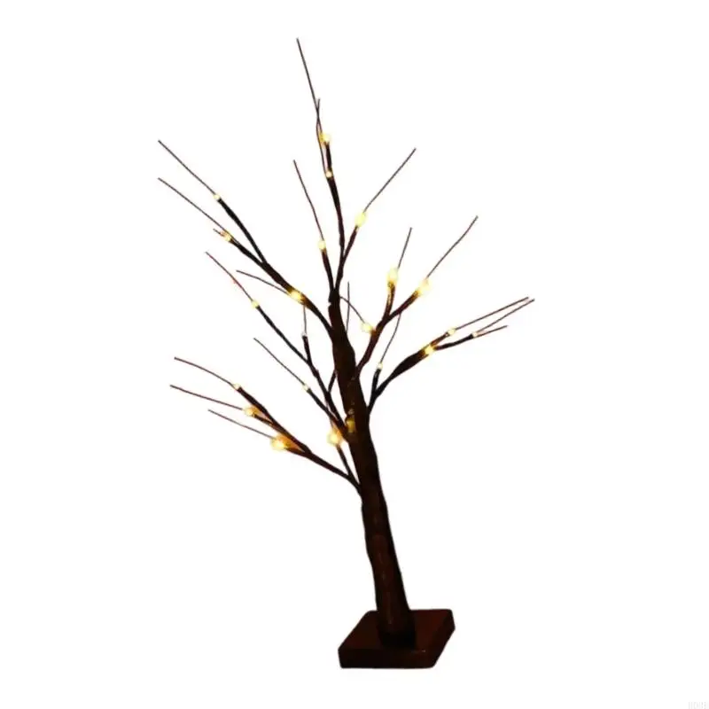 Beleuchteter LED-Kunststoff-Halloween-Baum-Ornament, batteriebetrieben, USB-betrieben, Festival-Dekoration für Zuhause B03E – Detail 10