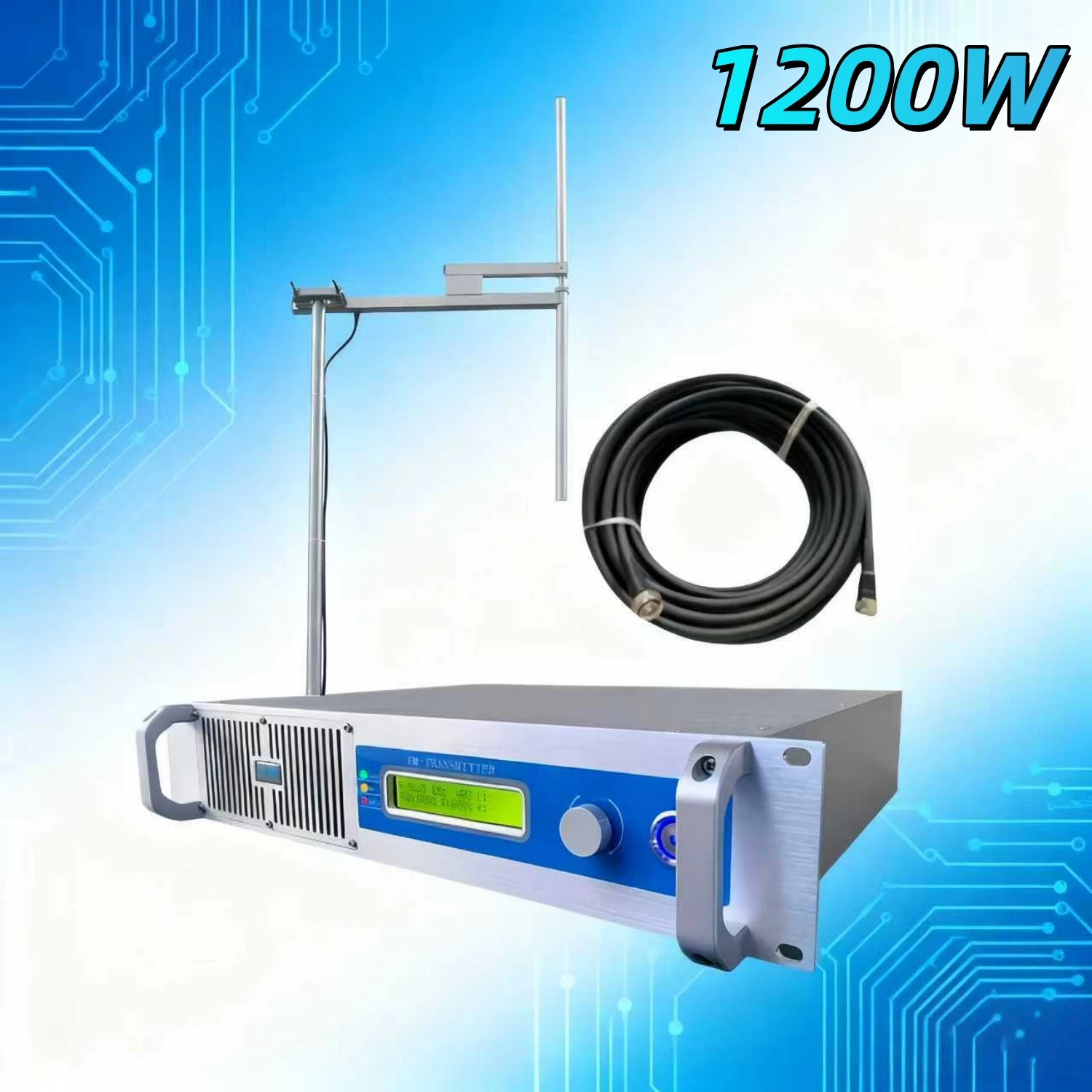 

TC- Special Education YXHT 1200W FM Transmitter for Disabled Students Audio Material Playback