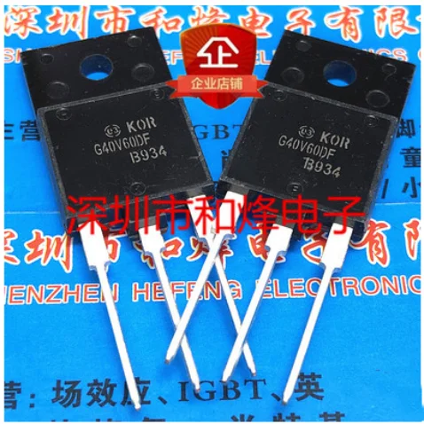 10PCS 20PCS G40V60DF STGFW40V60DF  TO-3PF 600V 40A