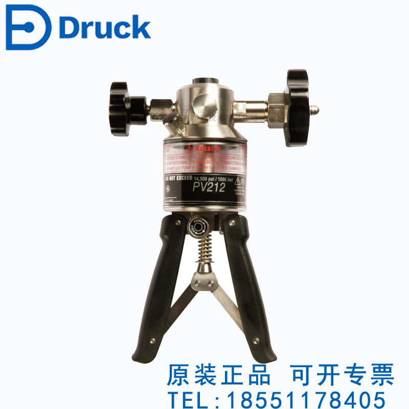 

Druck Hydraulic Pump PV212 Low-pressure Pump PV210 Multifunctional Hand Pump Set DPI104