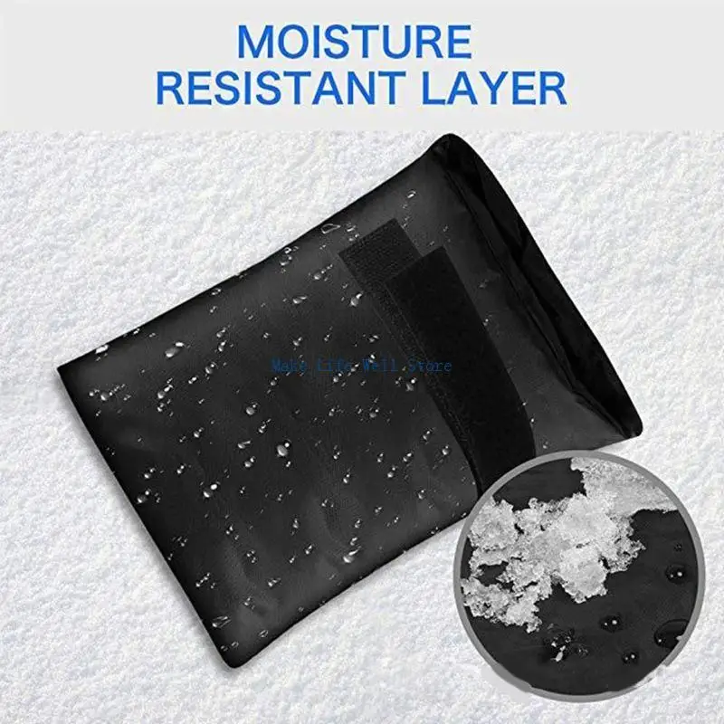Outdoor Faucet Covers Insulated Tap Hose Bib Protector Spout Cover for Freeze for Protection and Winterization Dur