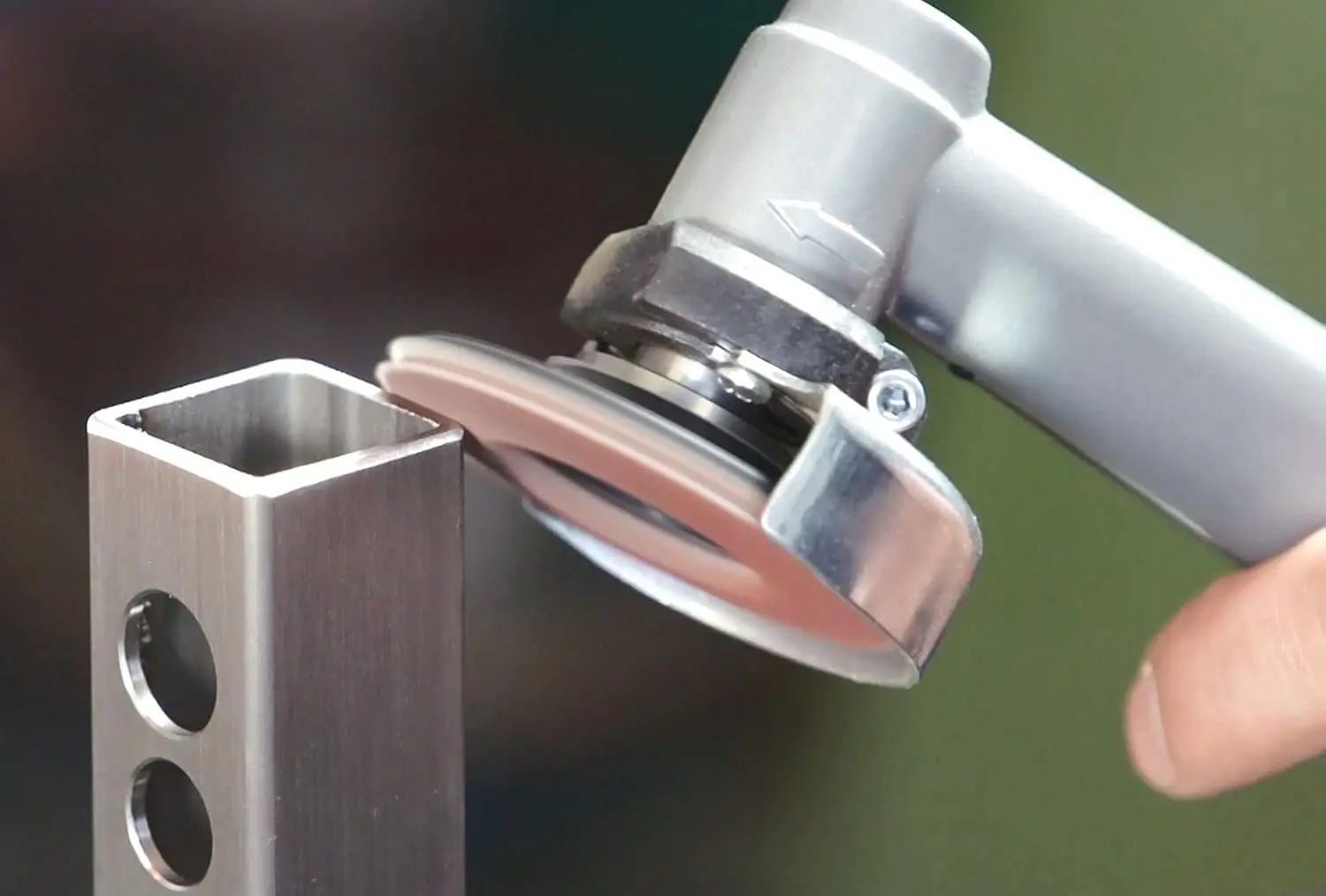 Amoladora angular de cuello largo LHW/E, 38544, verde